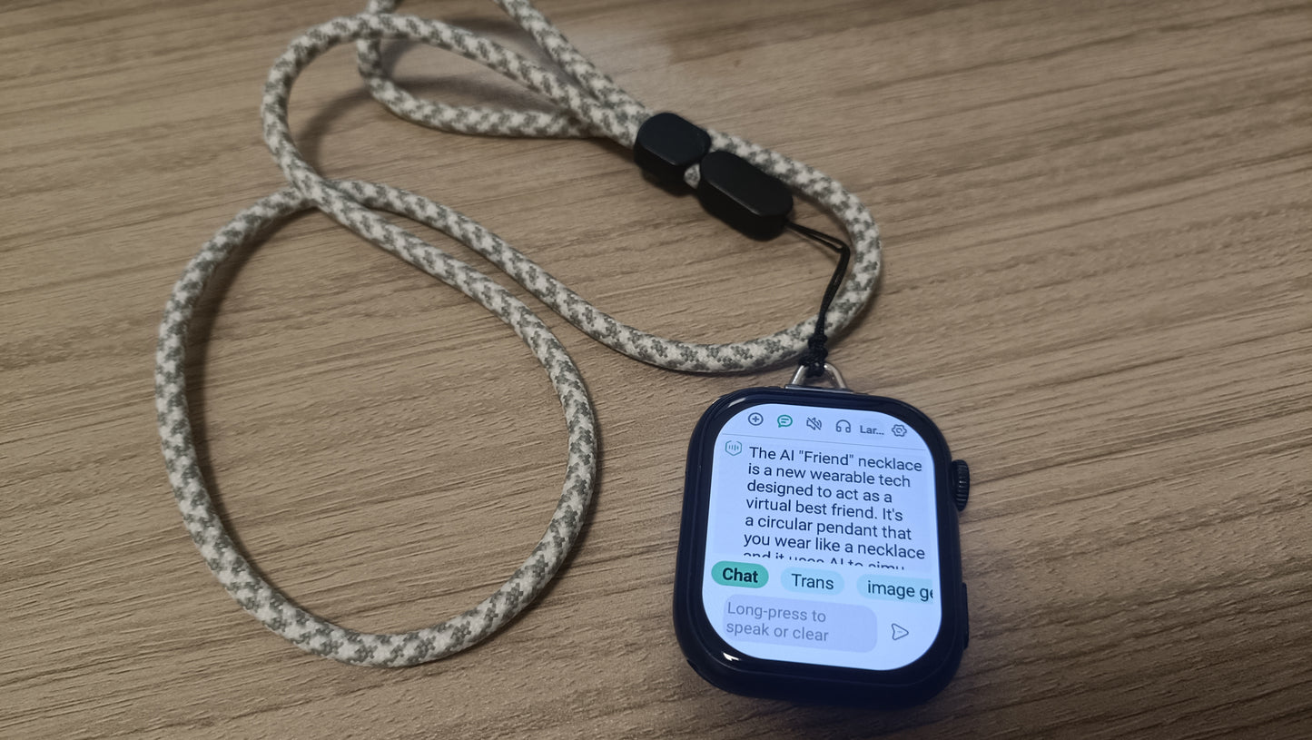 Mind Time AI Watch (ultra-thin!), Your AI Travel Companion. (GPS, Phone, Local AI memory, AI Search etc.)