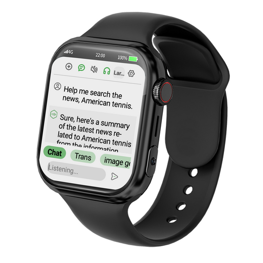 Mind Time AI Watch (ultra-thin!), Your AI Travel Companion. (GPS, Phone, Local AI memory, AI Search etc.)