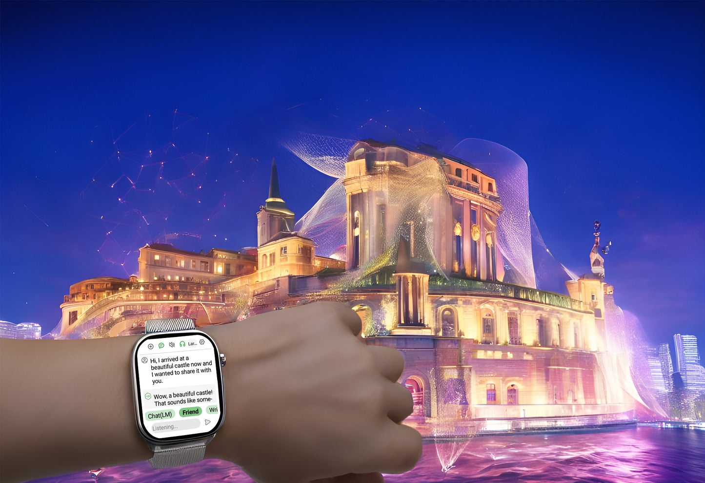 Mind Time AI Watch (ultra-thin!), Your AI Travel Companion. (GPS, Phone, Local AI memory, AI Search etc.)